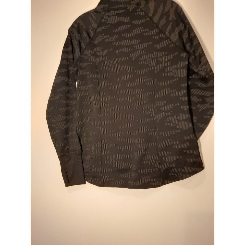 Avia Running Shirt Ladies Zip Front Top With Pockets Size Sm ( 4/6)